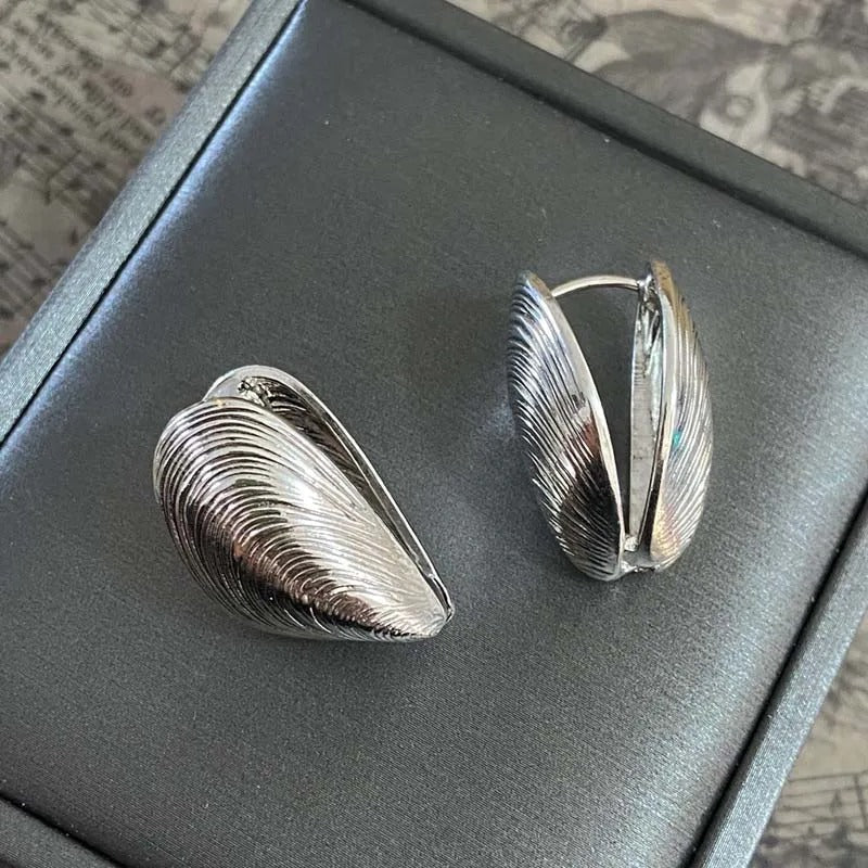 Sea Shell-Shaped Earrings