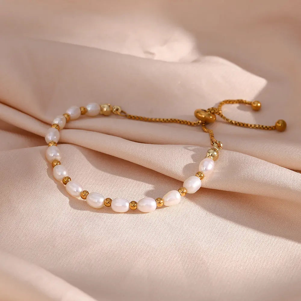 Vintage Natural Pearl Bracelet