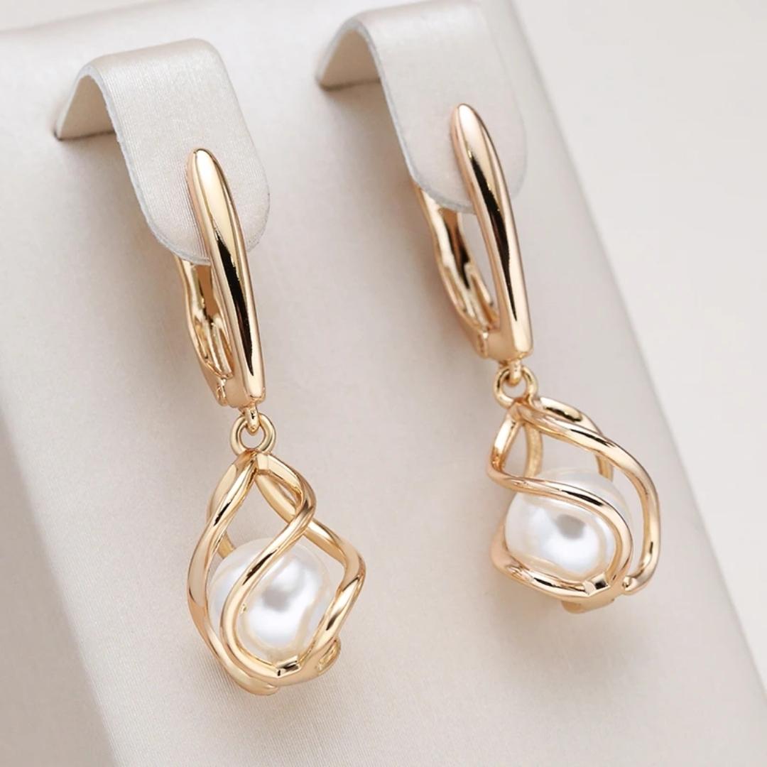 Elegant Pearl Earrings