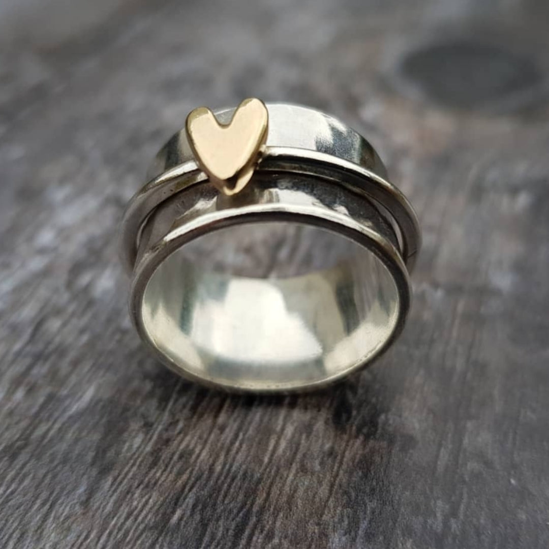 Heart of Gold Ring