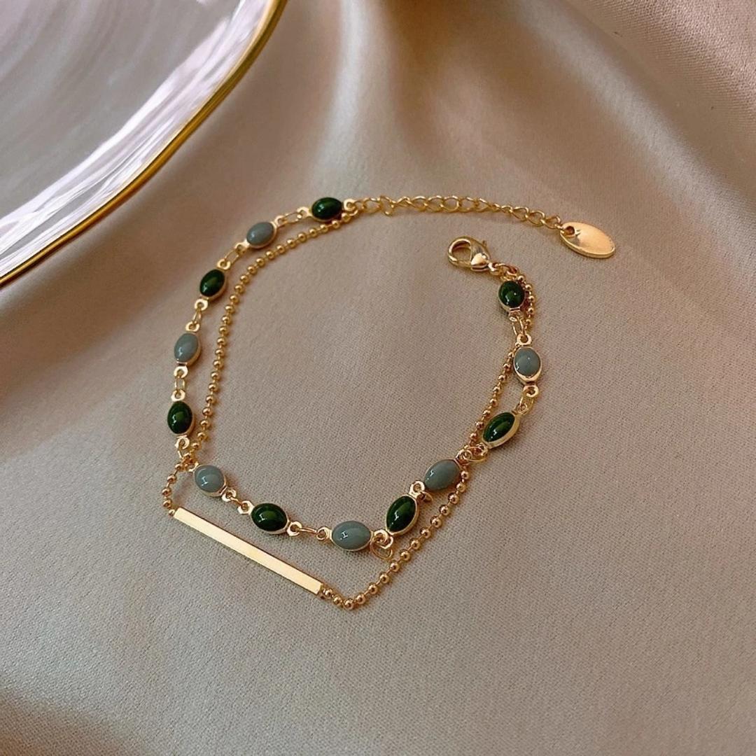 Green Stone Bracelet