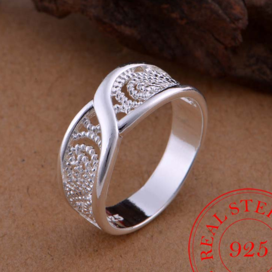 Infinity Engraved Ring