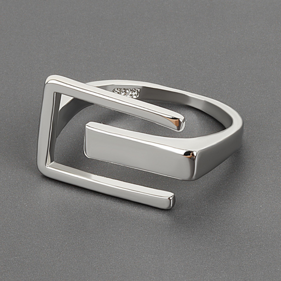 Adjustable Modernist Ring