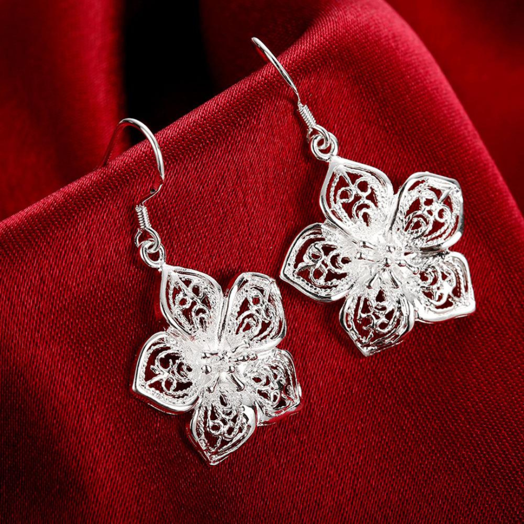 Retro Flower Earrings