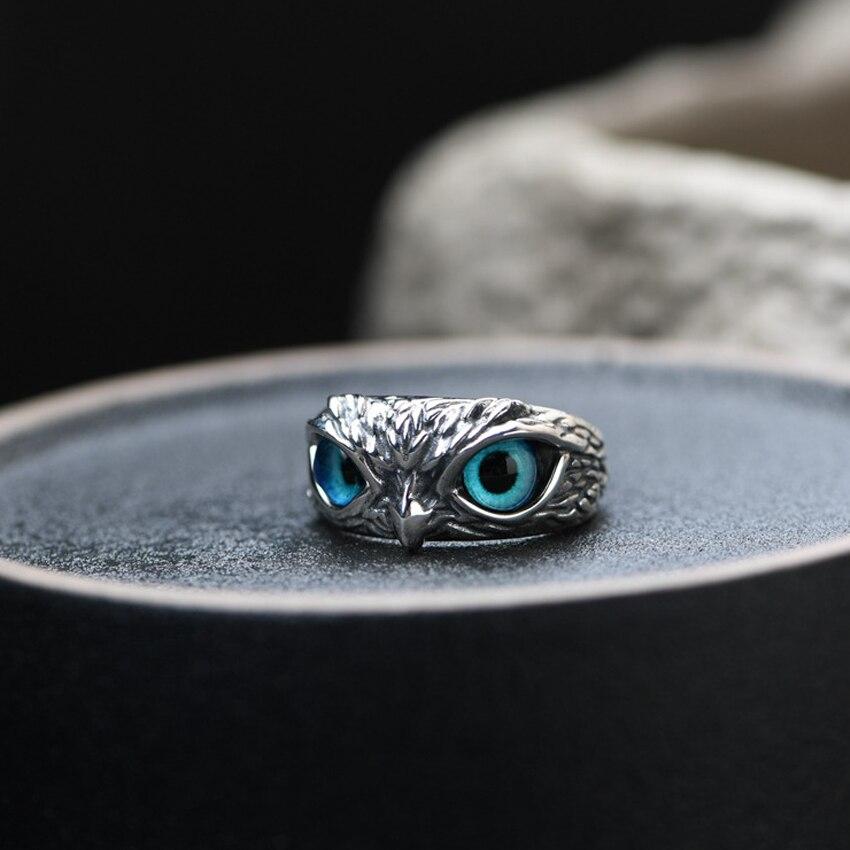 Owl of Good Luck Adjustable Ring