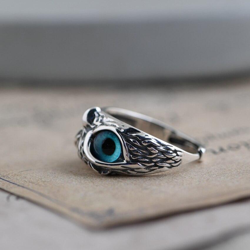 Owl of Good Luck Adjustable Ring