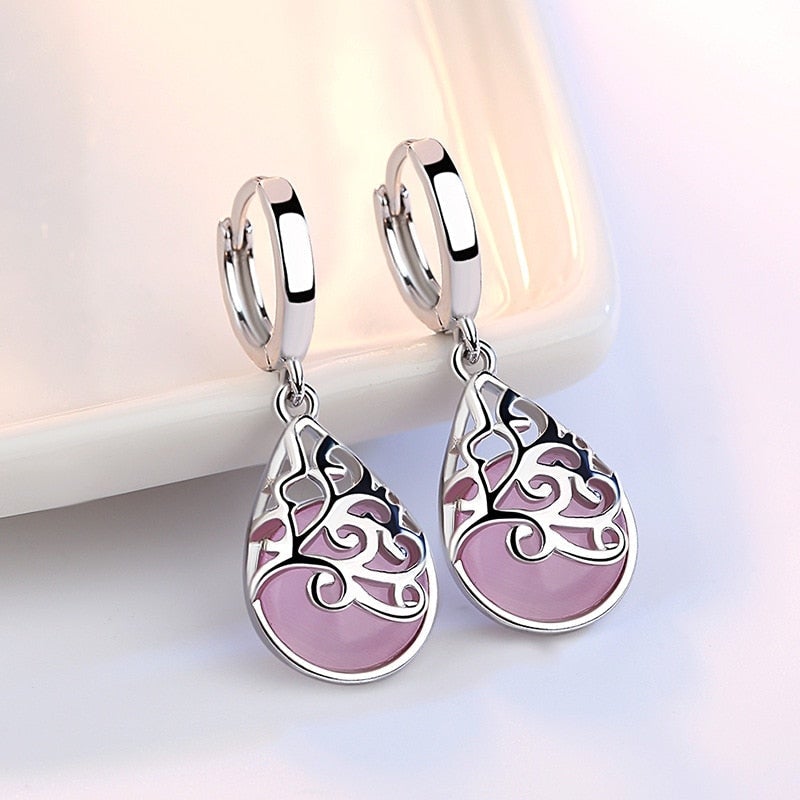 Silver Tree of Life Earrings