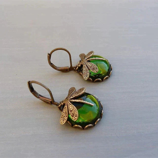 Antique Dragonfly Earrings