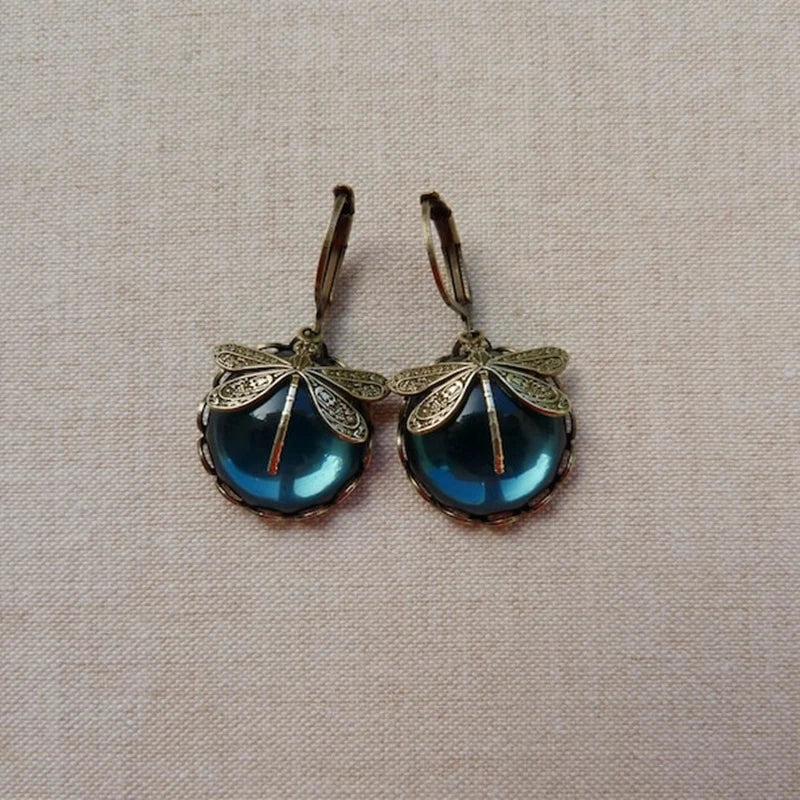 Antique Dragonfly Earrings