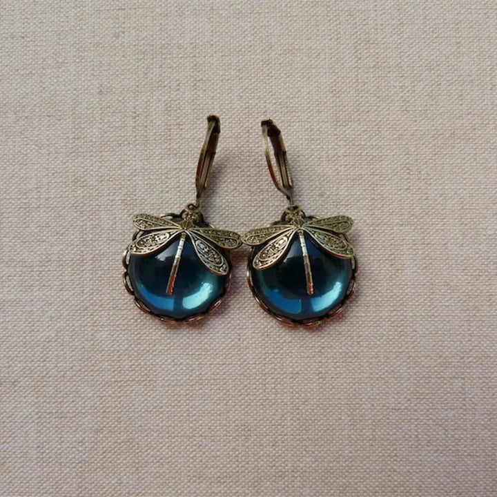 Antique Dragonfly Earrings