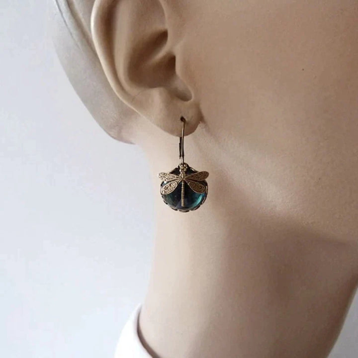 Antique Dragonfly Earrings