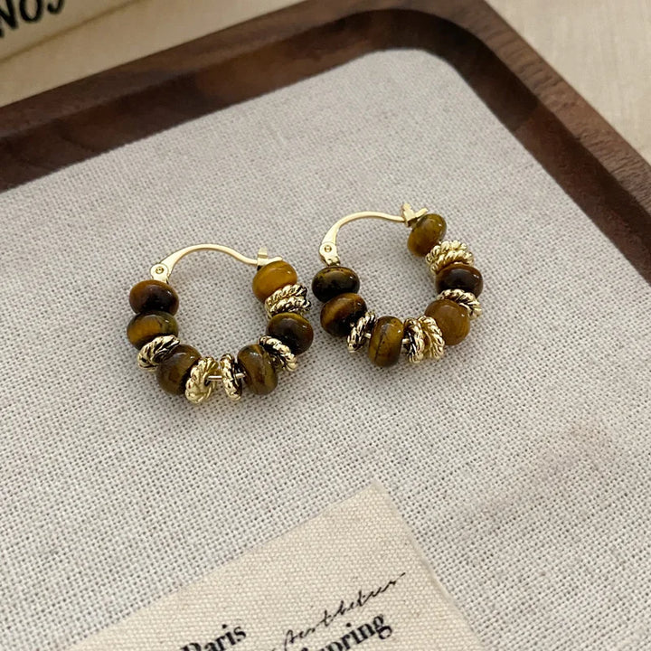 Vintage Brown Earrings