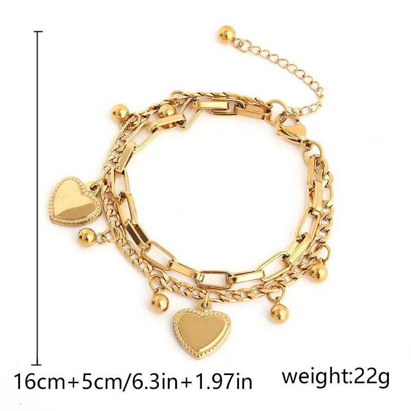 Layered Love Bracelet