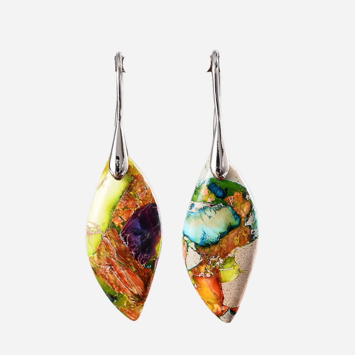 Handmade Earrings with Natural Stones
