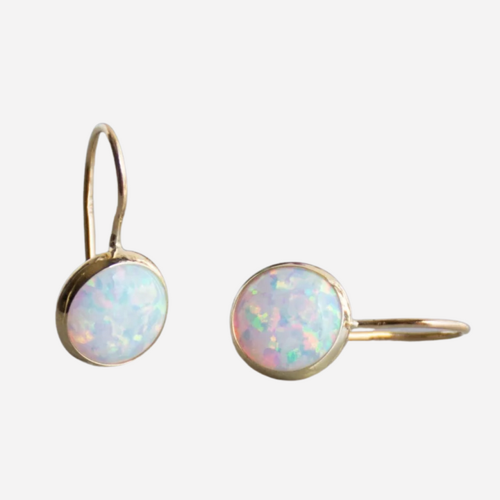 Vintage Opal Stone Earrings
