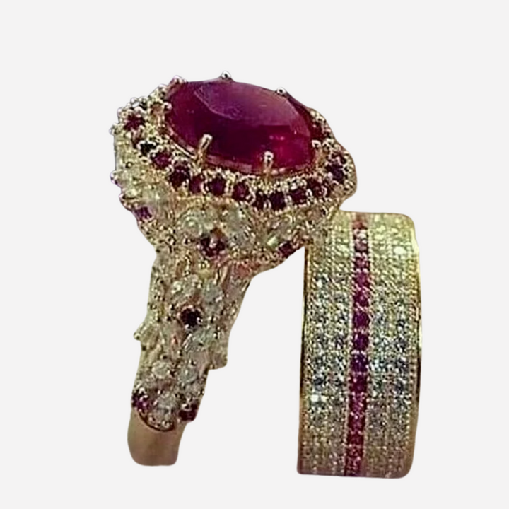 Vintage Garnet Stone Ring