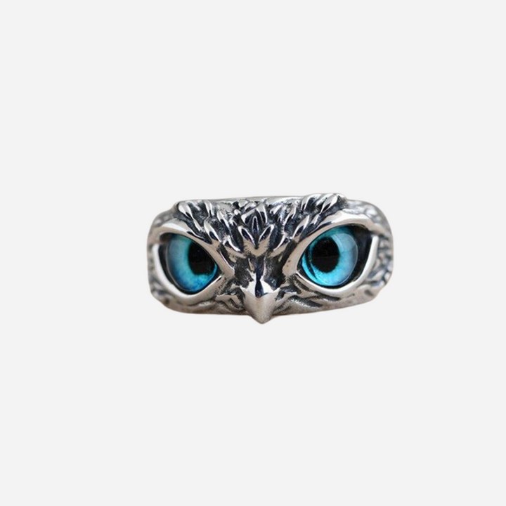 Owl of Good Luck Adjustable Ring
