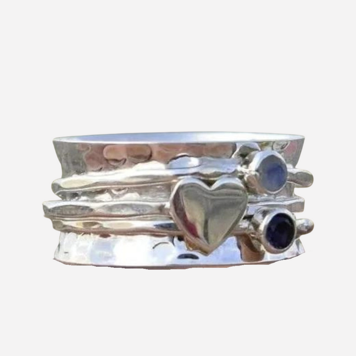 Spinner Heart Ring
