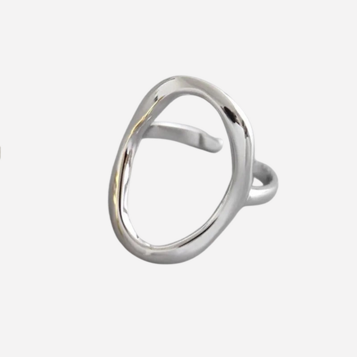 Adjustable Irregular Sphere Ring