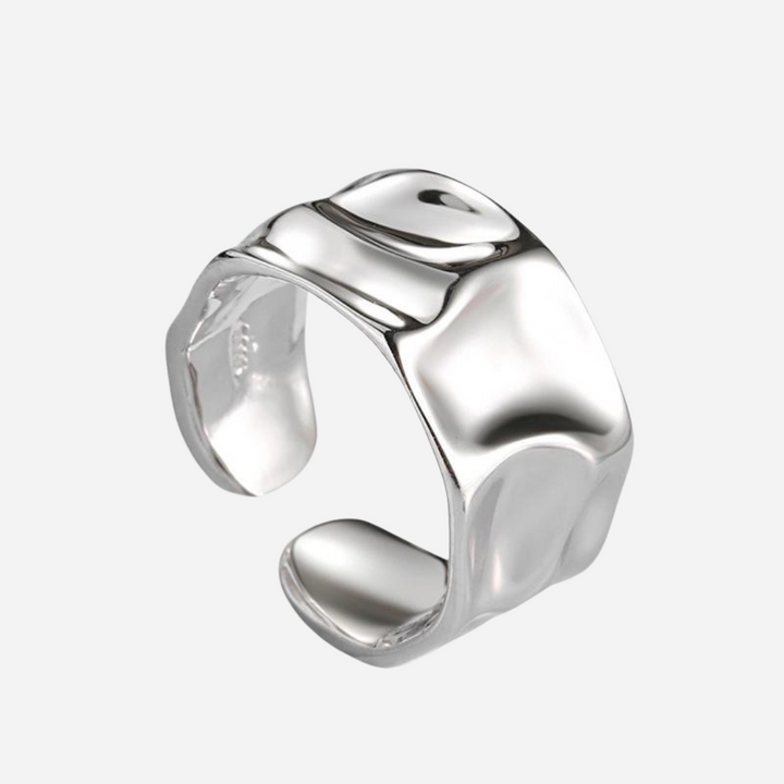 Asymmetrical Wide Ring