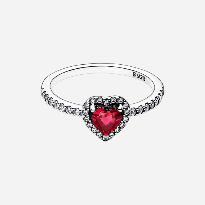 Ruby Heart Ring