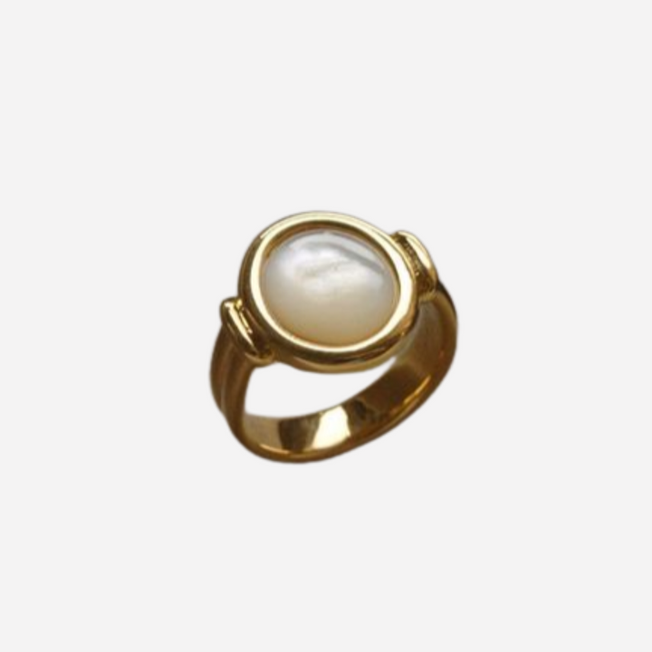 Elegant All Pearl Ring