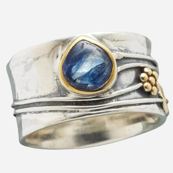 Bohemian Gemstone Meditation Ring