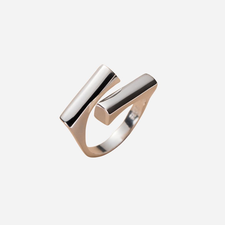 Sleek Modernist Ring