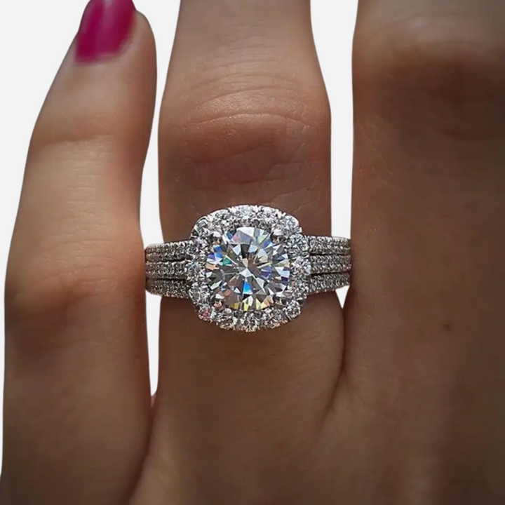 Bright Layered Ring
