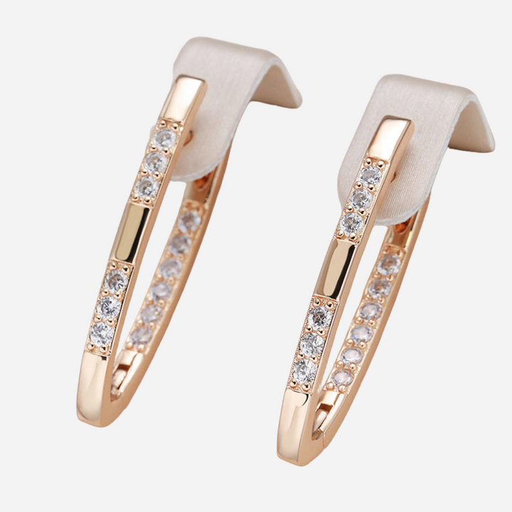 Gold Plated Long Earrings