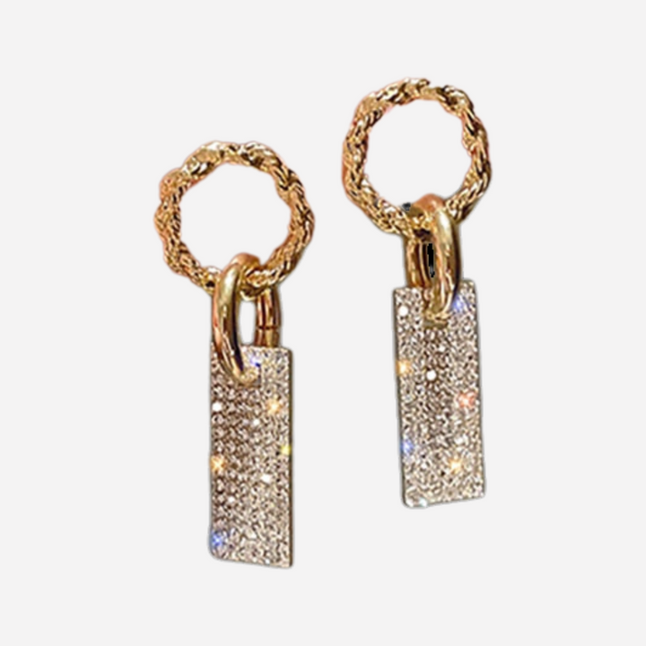 Crystal Stud Elegant Earrings