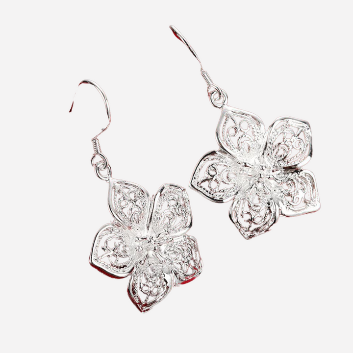 Retro Flower Earrings