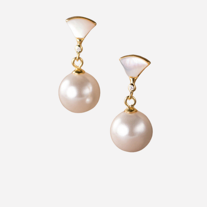 Retro Pearl Earrings
