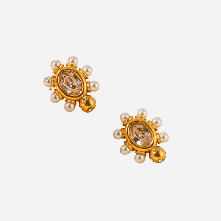 Elegant Natural Pearls Earrings