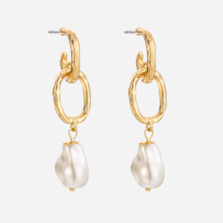 Pearl and Gemstone Earrings
