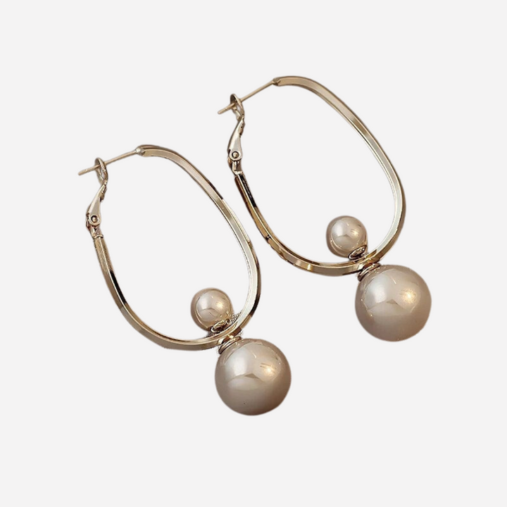 Vintage Charmming Pearl Earrings