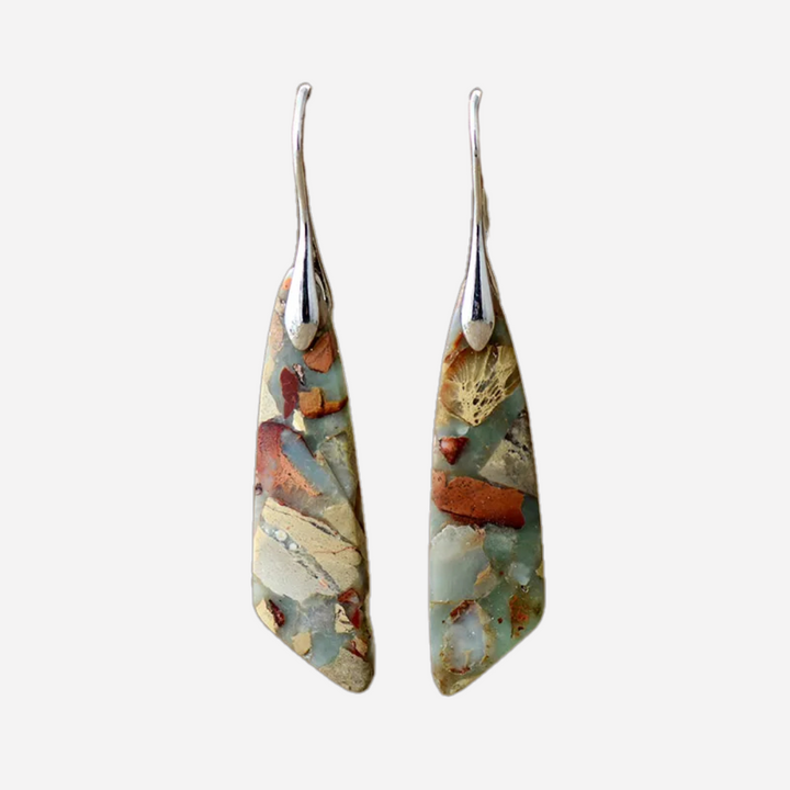 Vintage Nature Stone Earrings