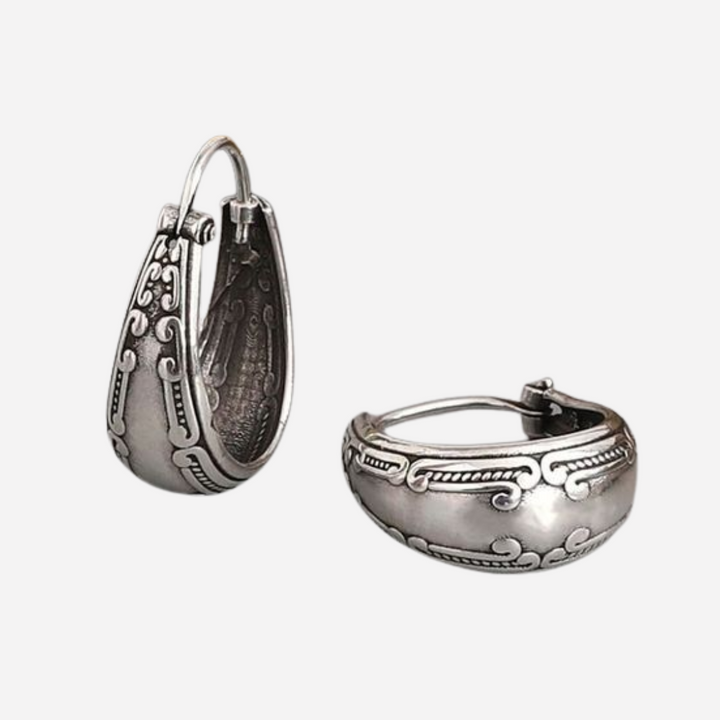 Vintage Basket Earrings