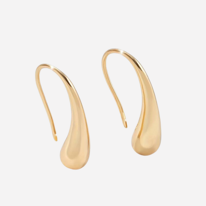 Vintage Stainless Steel Drop Earrings