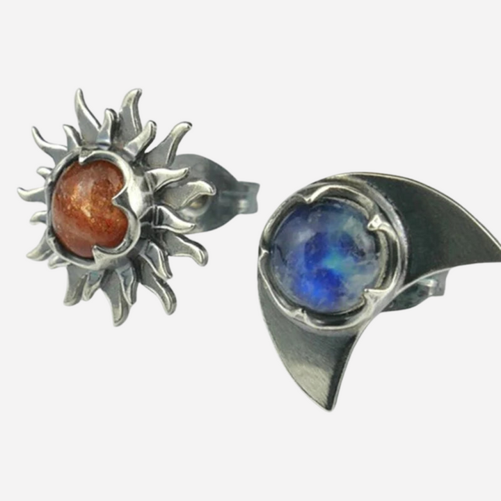 Sun Moon Earrings