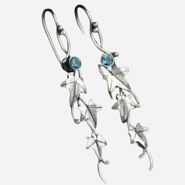 Vintage Leaf Elf Earrings