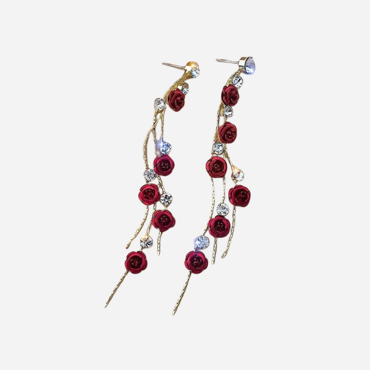 Rose Cascade Earrings