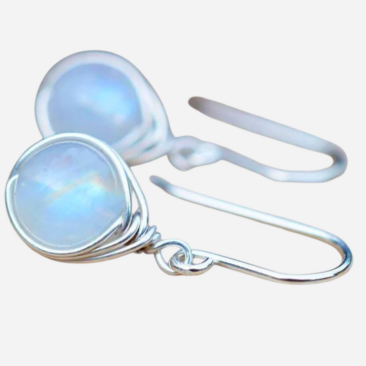 Vintage Moonstone Drop Earrings
