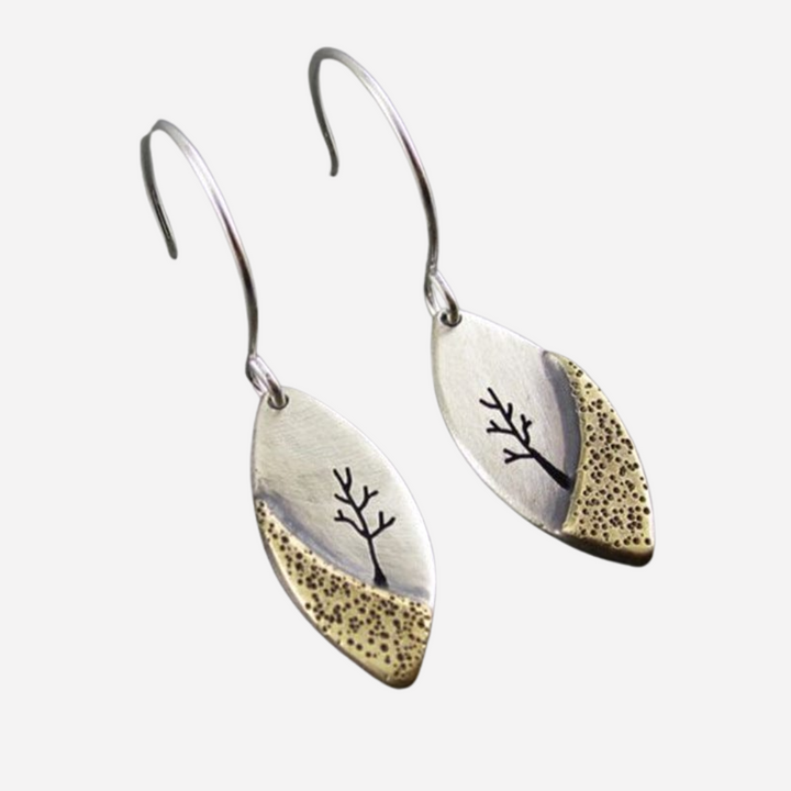 Vintage Lonesome Tree Earrings