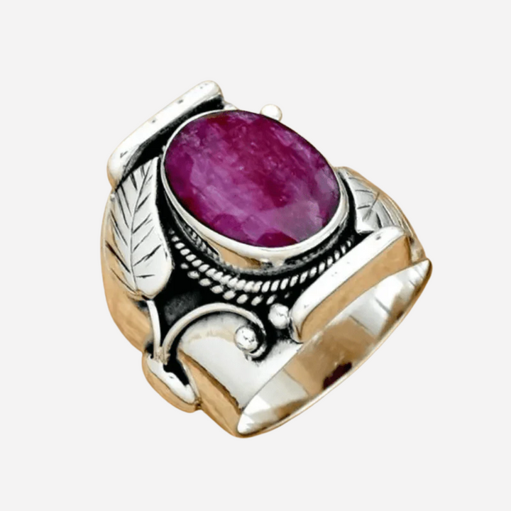 Vintage Garnet Stone Ring