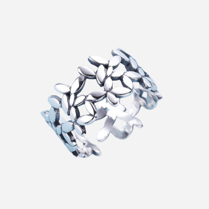 Adjustable Leaf Ring