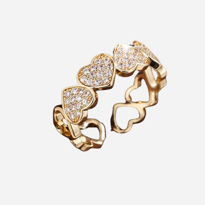 Bright Love Golden Ring
