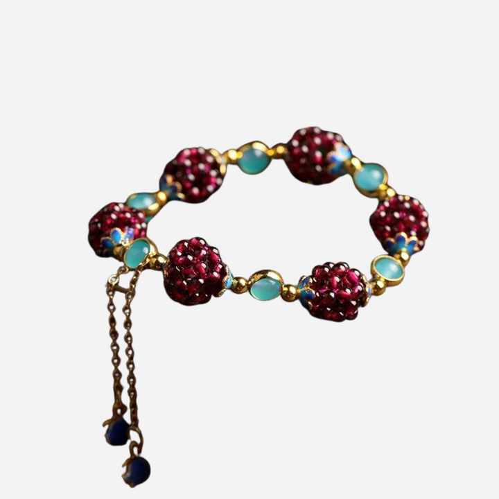 Natural Stone Berries Bracelet