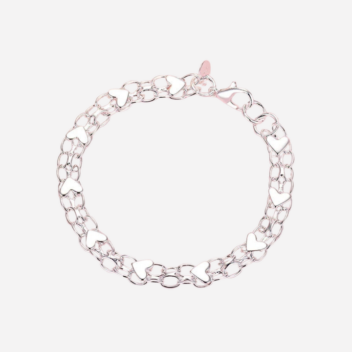 Eternal Bracelet with Hearts