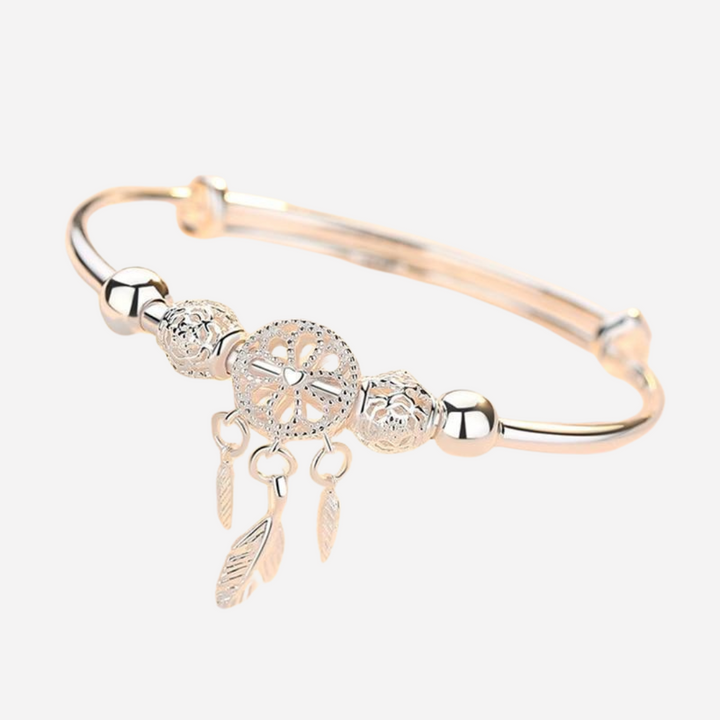 Stainless Steel Adjustable Dreamcatcher Bracelet